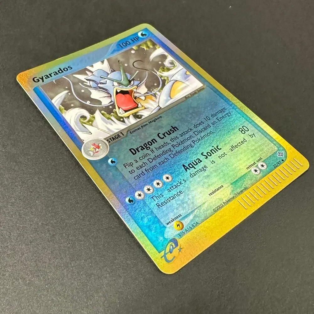 Pokemon TCG Gyarados EX Dragon 32/97 Uncommon Reverse Holo Excellent Condition